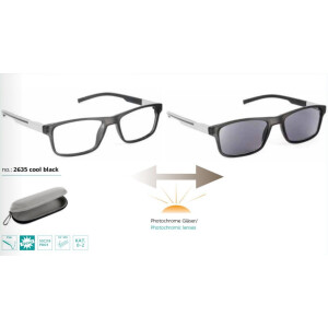 Lesehilfe / Lesebrille PHOTO - mit lichtvariablen Gläsern