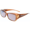 Jonathan Paul DAHLIA Überbrille - M - rechteckig Tiger Eye - Braun