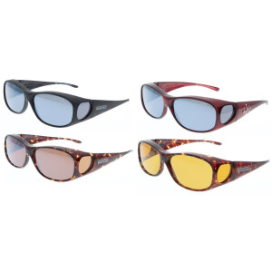 Jonathan Paul ELEMENT Überbrille - M - Oval Matte Black - Grau