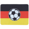 cooles Microfasertuch "Deutschlandfahne" mit Fußballprint
