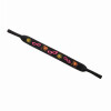 Neopren Sportband für Kinder in schwarz mit Print Sonnenbrille