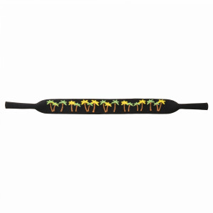 Neopren Sportband für Kinder in schwarz mit Print...