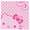 Microfasertuch zum Brille reinigen - Motiv Hello Kitty in pink