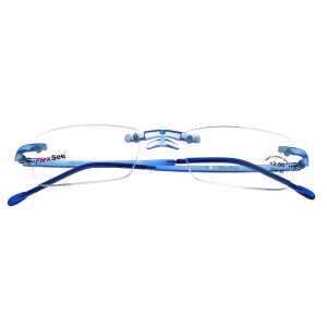 FlexSee - erweiterte Fertiglesebrille / Lesehilfe | Bildschirmbrille / Arbeitsplatzbrille - randlos