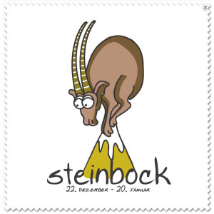 Sternzeichen Microfasertuch "Steinbock" von La...