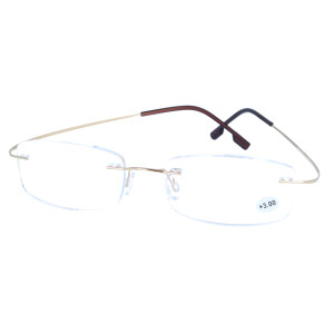 FlexRimless - Fertiglesebrille / Lesehilfe - randlos...