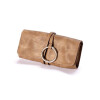 elegantes Brillenetui "Wrap" mit Bändchen beige