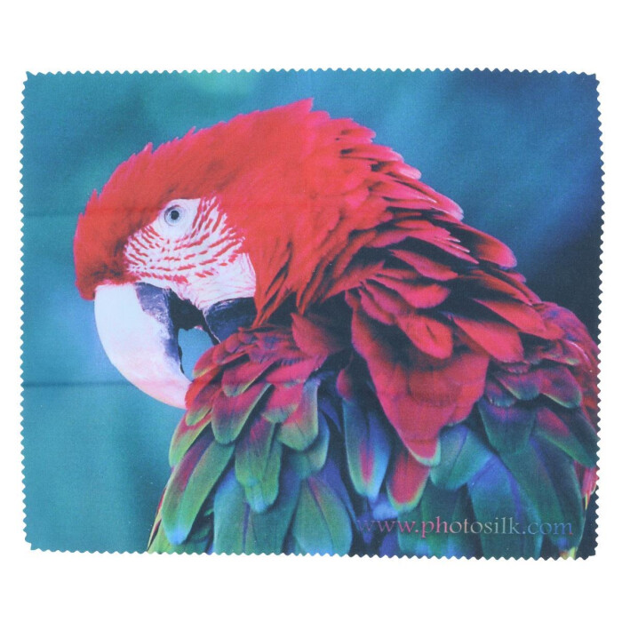 PhotoSilk Microfasertuch - Papagei
