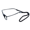 Brillenband mit Tube-Endstück schwarz