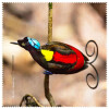 La Kelnet Microfasertuch - Animal II - Nacktkopf-Paradiesvogel