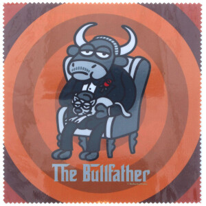 La Kelnet Microfasertuch - Comic - The Bullfather  orange