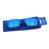 Lesehilfe inkl. magnetischem Sonnenclip mit verspiegelten Gläsern blau +3,0