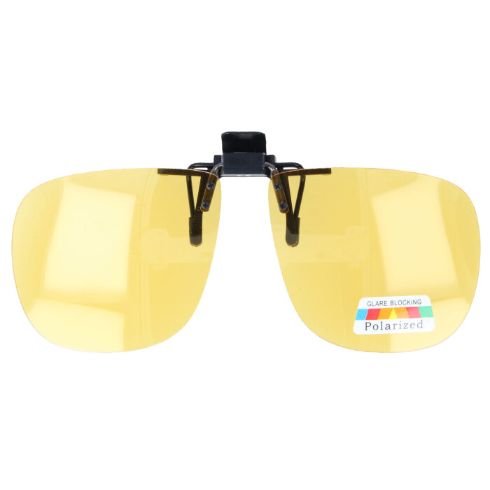 Sonnenschutz Vorhänger - schwenkbar mit Polarisation gelb
