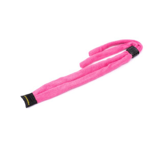 Hochwertiges Brillenband für Kinder in Pink aus Baumwolle mit justierbarem Stopper