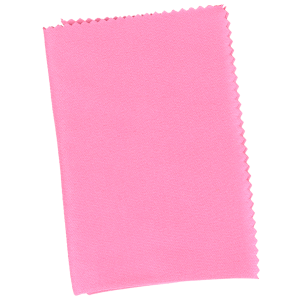 klassisches Microfasertuch in frischen Farben rose red / rot