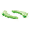 Anti-Rutsch Sportbügelenden / Fassungshalter 5,9 x 2,7  - Länge 36 mm in verschiedenen Farben Apfelgrün