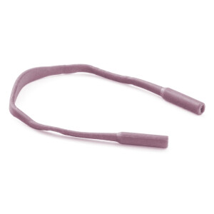 Brillenband für Kinder aus Silikon mit Tube-Endstück - in der Farbe Flieder