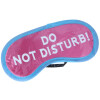 Schlafmaske mit Spruch - Do not disturb