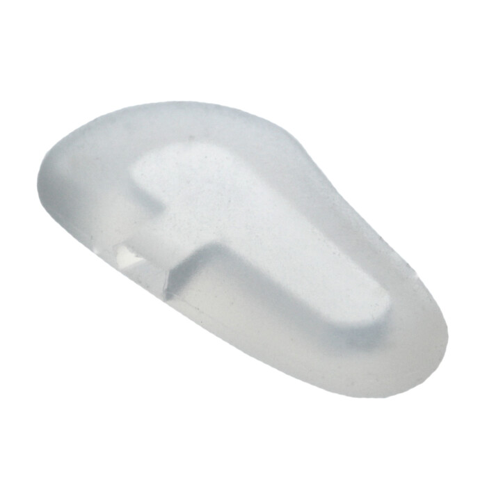 Spezialnasenpad zum Aufstecken aus Silikon 14 mm - Pocketsystem / Pocket Transparent