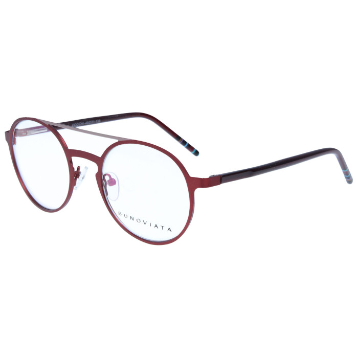 Stilvolle Vollrand - Brillenfassung Bunoviata  COCCHI C3 49/21 in Rot
