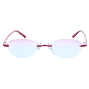 rosafarbene Fertiglesebrille "Rosi" mit...