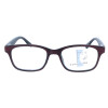 Gleitsichtbrille GEROLD - erweiterte Fertiglesehilfe / Lesebrille | Arbeitsplatzbrille +1,00 dpt Rot-Braun