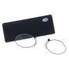 ZWICKER / KNEIFER als Not Lesebrille / Not Lesehilfe aus Metall mit +1,50 dpt