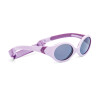 coole Baby- / Kindersonnenbrille aus TPE und mit UV-400 Glasfilter 12 - 24 Monate Lila / Brombeer