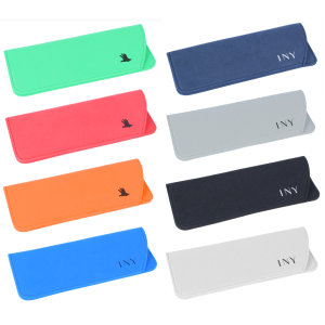 Sehr leichtes Einstecketui für Brillen aus Moosgummi