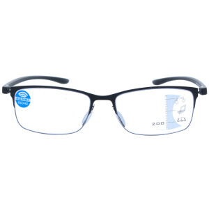 Gleitsichtbrille AIKO - erweiterte Fertiglesehilfe / Lesebrille | Arbeitsplatzbrille +3,00 dpt
