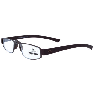 Lesebrille / Lesehilfe MR99 / MARC Braun +1,00 dpt