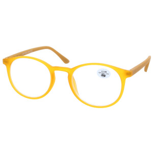 Panto-Lesebrille KINGSTON Gelb 3,00dpt