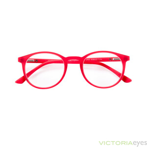 Panto-Lesebrille KINGSTON Rot 2,50dpt