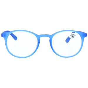 Panto-Lesebrille KINGSTON Blau 3,00dpt