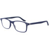 Trendige Lesebrille /-hilfe SYRAKUS  mit Einsteckbeutel blau + 2,0 dpt
