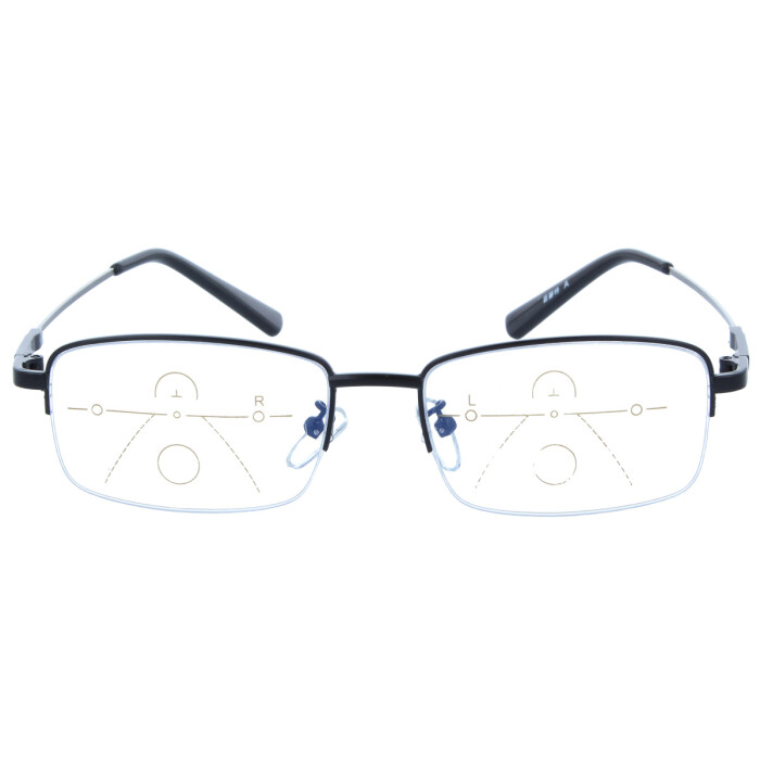 Arbeitsplatzbrille OFFICE-FLEX - erweiterte Fertiglesehilfe / Lesebrille | Bildschirmbrille mit Blaulichtfilter +2,00 dpt