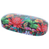 Blumiges großes Hartschalen-Brillenetui "Bloom" mit Metallscharnier - Prothea