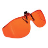 Klappbarer Sonnenschutz / Vorhänger - 360 Grad Schutz Orange XL - 140x51mm