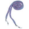 geflochtenes Premium Brillen-Band /-Kordel im Multicolor-Design in pink -blau