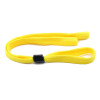 justierbares Sport-Brillenband mit großem,eingelassenem Tube-Endstück in gelb