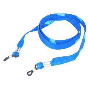 Brillenband / -kordel im Camouflage-Design in blau