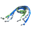 Brillenband / -kordel im Camouflage-Design in blau