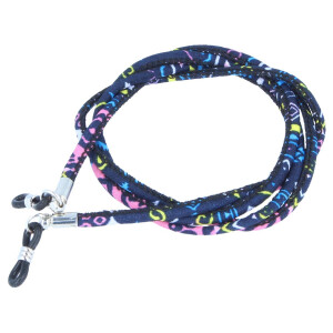 runde Brillenkordel /-band mit farblichem Muster in...