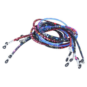 runde Brillenkordel /-band mit farblichem Muster in...