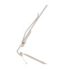 Klassische Lesebrille / Halbbrille CoopClip in Gold mit Clip / Befestigungsklammer +2,50 dpt