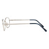 Klassische Lesebrille / Halbbrille CoopClip  in Silber Matt mit Clip / Befestigungsklammer +1,25 dpt