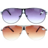 Bifokal-Sonnenbrille mit Verlaufstönung und Leseteil / Nahteil