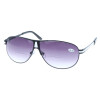 Bifokal-Sonnenbrille mit Verlaufstönung und Leseteil / Nahteil +2,00 dpt schwarz