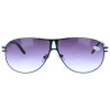 Bifokal-Sonnenbrille mit Verlaufstönung und Leseteil / Nahteil +3,00 dpt schwarz