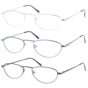 Lesehilfe aus Metall THORE in verschiedenen Farben